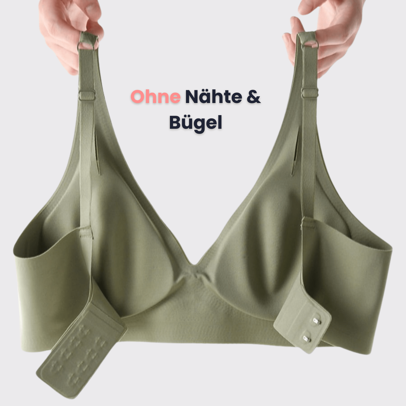 Komfort - BH Naht und Bügellos - Lounora